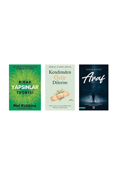 İndigo Kitap 3 Kitap / Bırak Yapsınlar Teorisi - Kendimden Özür Dilerim - Araf