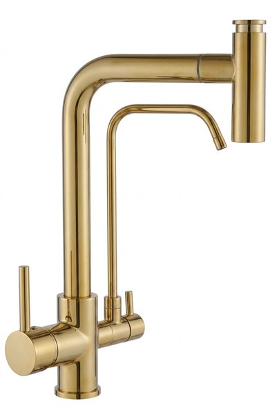 LPD T Purified Extended Spiral Kitchen Sink Faucet