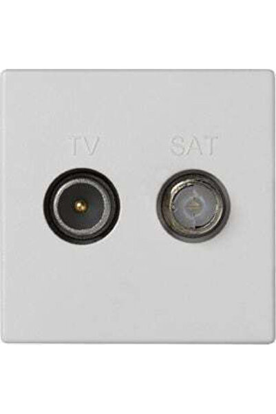 Kontakt-Simon Priză pentru antenă TV și satelit, de culoare albă, TSC-K130A-9