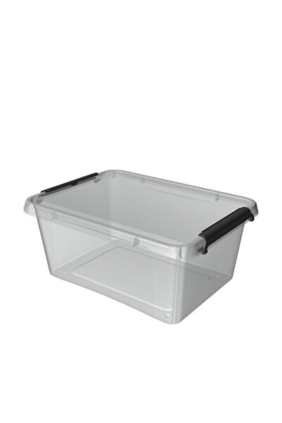 Orplast Cutie de depozitare din plastic cu capac, transparentă, 39x29x16.5cm,...