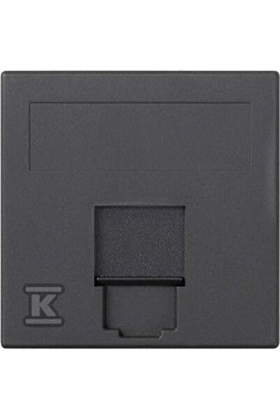 Kontakt-Simon Simon Placă de conectare S500 1x Capac RJ Universal Gri Grafit ...