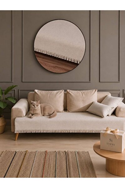 Sheri Home Berlien Oturma Yerine Kaplayan Koltuk Örtüsü Ty58775615435EKRU