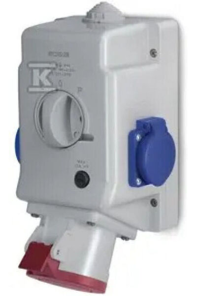 SCAME Priză industrială Optima Tip 513.3257-1FFR