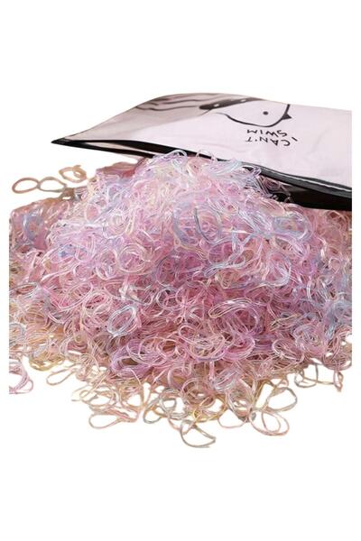 OEM Set Elastice de par, mici, multicolore, neon, 1100 buc