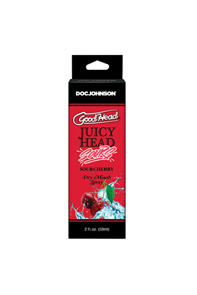 Doc Johnson Juicy Head - Spray pentru gură uscată - Cireșe acrișoare - 2 fl o...