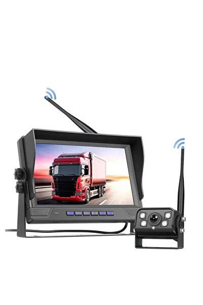 AUTONAV Kit Camera Marsarier 18-LED IR Full HD Cu Display 7" Auto, Night Visi...