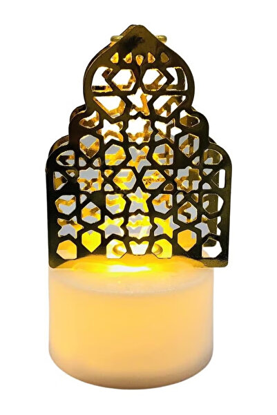 TAPIT مصباح رمضان، مصباح القمر الإسلامي، زينة مبارك للمنزل، أطباق العيد، حامل...