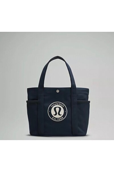 lululemon Canvas Tote Gym Bag Lightweight Sports Shoulder Bag for Travel Work...