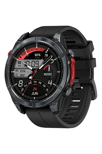 Zeblaze smartwatch Stratos 4 με φακό, heart rate, 1.43" AMOLED, GPS, 5 ΑΤ...