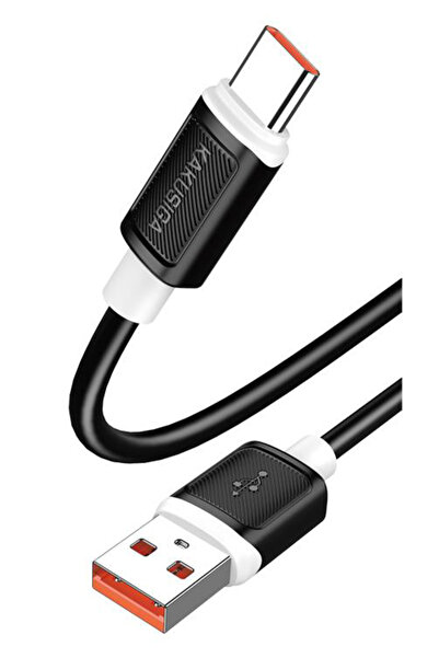 OEM KAKUSIGA καλώδιο USB-C σε USB KSC-998, σιλικόνης, 5A, 480Mbps, 1m, μαύρο