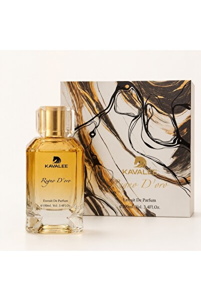 KAVALEE Regno D’oro Unisex Extrait De Parfum 100ml, Fresh Luxury Citrus Tea P...