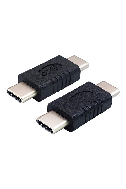 POWERTECH αντάπτορας USB-C αρσενικό σε USB-C αρσενικό PTH-061, μαύρος