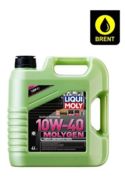 Liqui Moly زيت محرك موليجن الاصطناعي 10W-40 سعة 4 لتر، حماية عالية واستهلاك و...