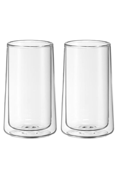 WMF Set 2 pahare cu pereti dubli, WMF, Sticla, 270 ml, Transparent
