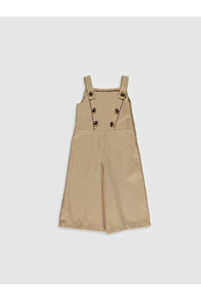 LC Waikiki Girl's Romper with Button Detail