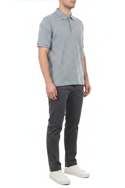 Pedee Men's 100% Combed Cotton Striped Polo T-Shirt – 180 GSM – Soft & Breathable – Made in Pakistan