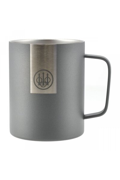 Beretta Cana Beretta, inox, gri, cu perete dublu, 355 ml