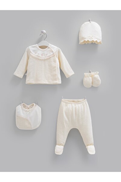 Caramell Beti Premium 5-Piece Girls' Set Beige