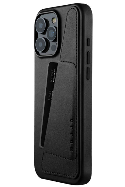Mujjo Θήκη Apple iPhone 16 Pro Max - Full Leather Wallet Case Δερμάτινη Πορτο...