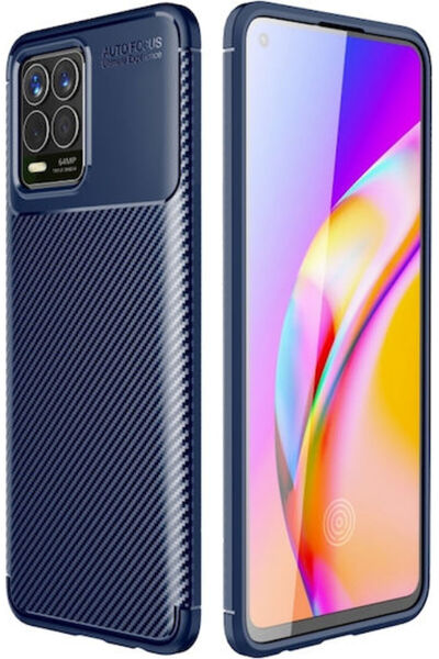 OEM Πίσω Κάλυμμα Σιλικόνης Μπλε (Realme 8/8 Pro) Κωδικός: SYA056549602W3018