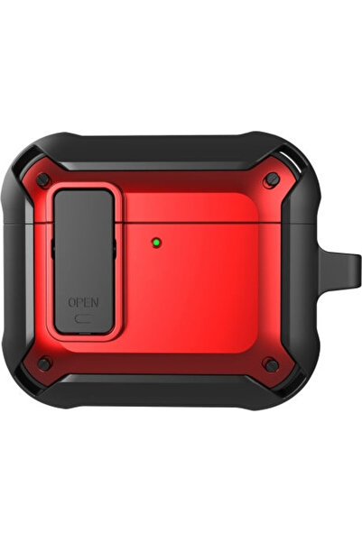 OEM Θωρακισμένη θήκη σε κόκκινο χρώμα για Apple AirPods 4