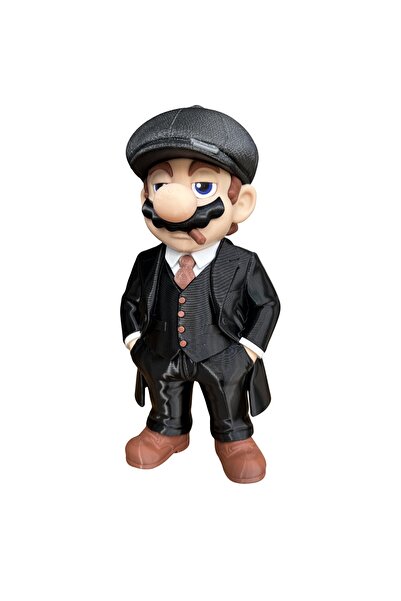 Eva Prints Figurina Mario Shelby 27 cm, model decorativ printat 3D in Romania...