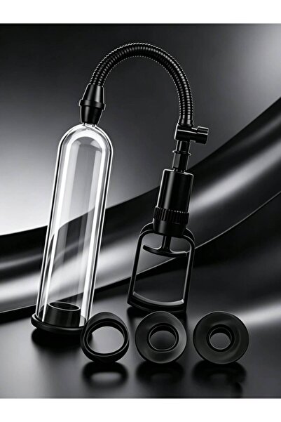 VELNOVA Stretching Trainer,Manual Vacuum Extend Pump Toys,Suitable For Men,Black