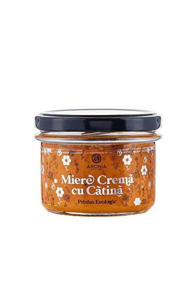 Aronia Charlottenburg Miere Crema cu Catina Ecologica/Bio 220g