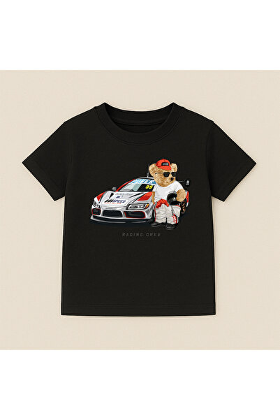 SVART WEAR Παιδικό και εφηβικό μπλουζάκι με στάμπα, βαμβακερό, με κοντό μανίκ...