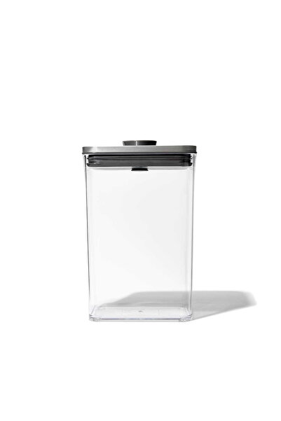 Oxo Recipient, OXO, Plastic/Inox, 2.6l, Transparent/Argintiu