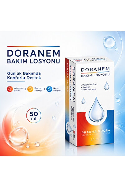 DORANEM Bakım Losyonu 50 ml | Yatıştırıcı Etkili, Bariyer Destekleyici ve Nem...