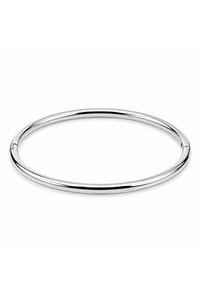 riverio Aura – Minimal Ατσάλινο Ασημί Βραχιόλι / Εσωτερικές διαστάσεις: 6×5cm...