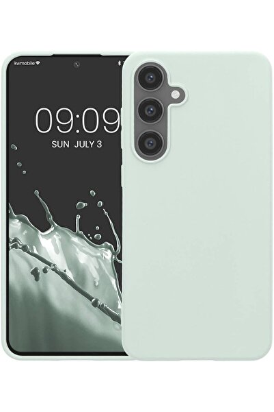 KWmobile Θήκη Samsung Galaxy S24 FE TPU Silicone Case Σιλικόνης - Cool Mint