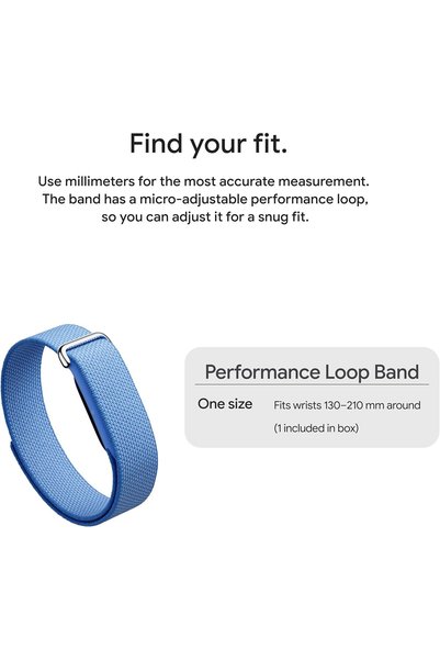 Google Fitbit Air – Screenless Fitness & Health Tracker with Heart Rate, Sleep and Activity Monitoring, AI-Powered Coaching, Up to 7 Days Battery Life, Compatible with iOS and Android,