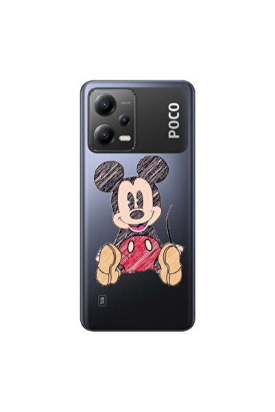 Other Xiaomi Poco X5 Mickey mouse 2 Transparent Silicone TPU Θήκη
