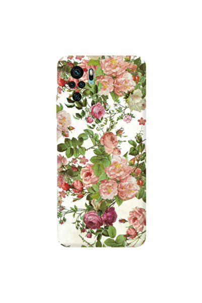 Other Xiaomi Redmi Note 10S Pink roses 2 Transparent Silicone TPU Θήκη