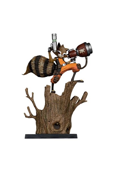 OEM Statua PVC Rocket Raccoon 1/6 din Colectia Marvel - Editie Limitata
