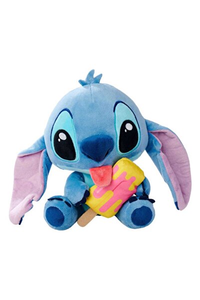 Simba Figurina pluszata Stitch cu inghetata, SIMBA, 25 cm, multicolor