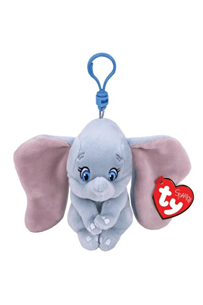 TY Breloc plus cu sunete Ty, elefantelul Dumbo - Disney, 8.5 cm