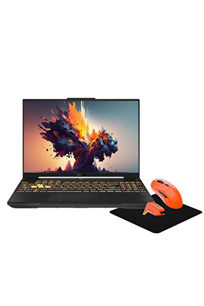 ASUS TUF FX607VU-RL018 Core5 210H 16GB 1TBSSD RTX4050 16” FHD FreeDOS Dizüstü...