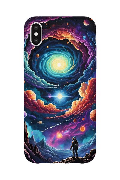 lelia حافظة هاتف شفافة مطبوعة متوافقة مع iPhone X/XS |   مجموعة كوزميك وِسبر ...