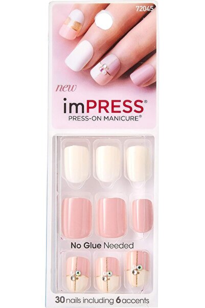 Impress KISS Broadway Accent Nails Head Honcha Bipa190(Styles May Vary)