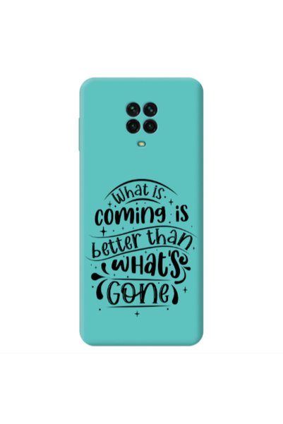 Other Xiaomi Redmi Note 9 Pro What is coming Turquoise Colored Silicone TPU Θήκη
