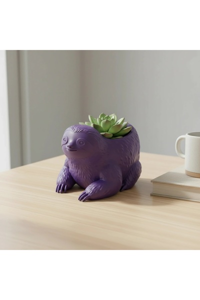 OEM Ghiveci Decorativ Animalut Lenes pentru Plante Mici Imprimat 3D