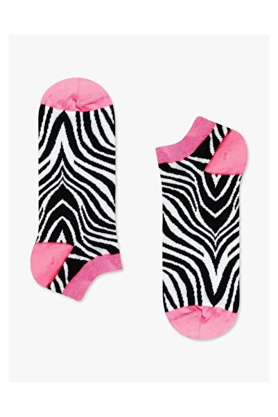 OEM AXIDsocks Κάλτσα με σχέδια Pink Zebra