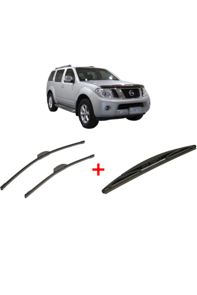Bosch Σετ 3 υαλοκαθαριστήρων NISSAN PATHFINDER III VAN (R51_) από το 2013 - 2...