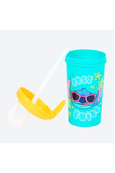 OEM Pahar cu pai si capac, 400 ml, cu personajul preferat al copiilor dumneav...