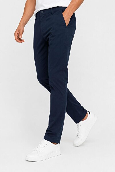 CLASSİCS MEN Ανδρικό λινό παντελόνι chino Remy Boys Comfort 7746