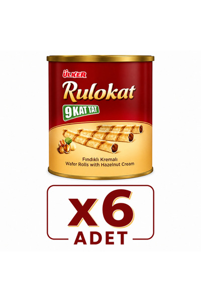 Ülker Rulokat (170 g) x6 adet