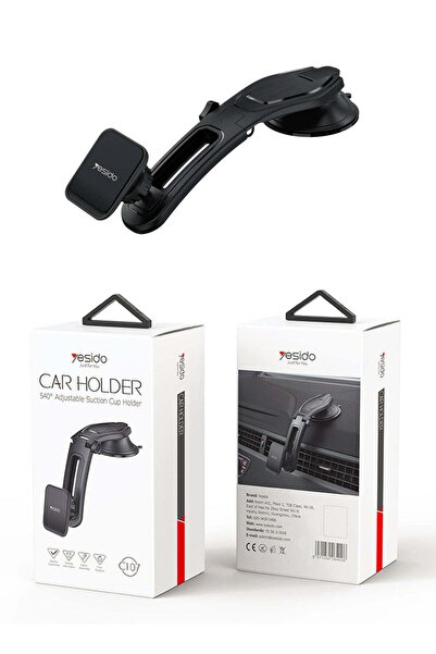Yesido C107 Car Phone Mount Magnetic 540° Rotatable Phone Holder Dashboard Su...